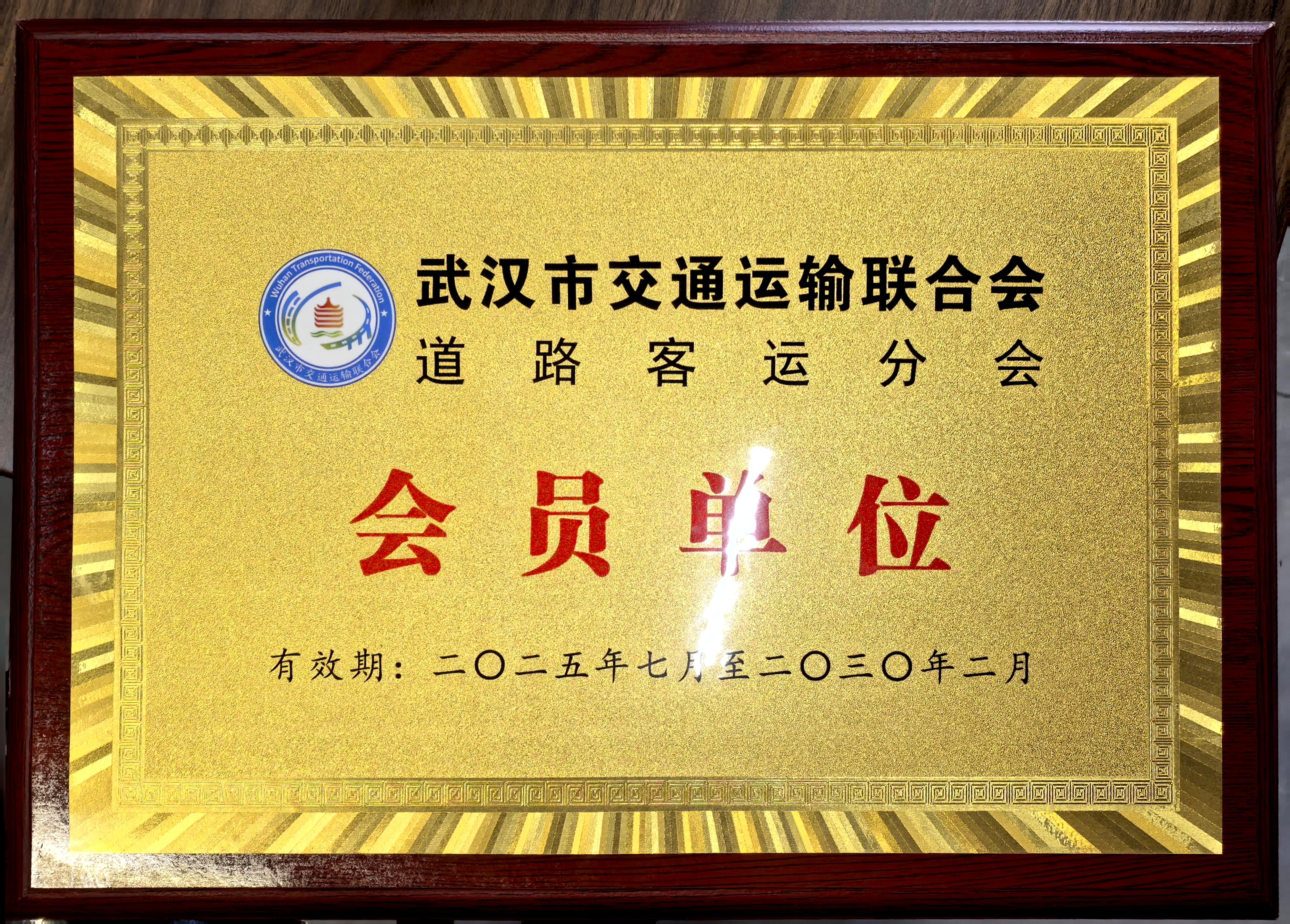 武汉市道路客运分会会员 2025-2030